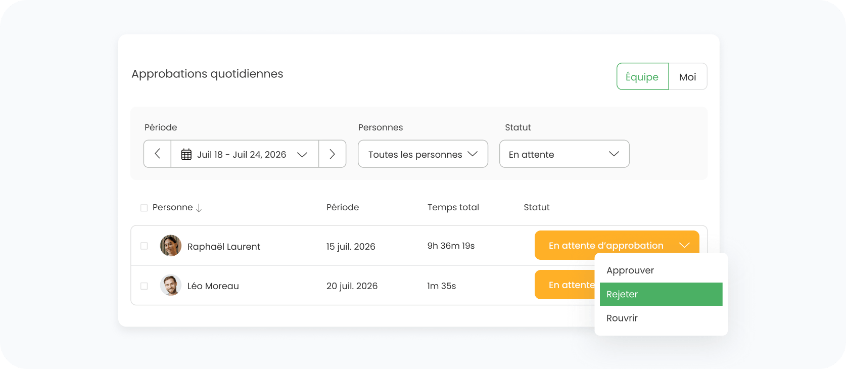 Policy Enforcement and Approvals