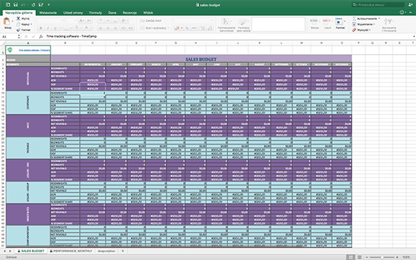 time tracking