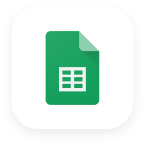 google sheets logo