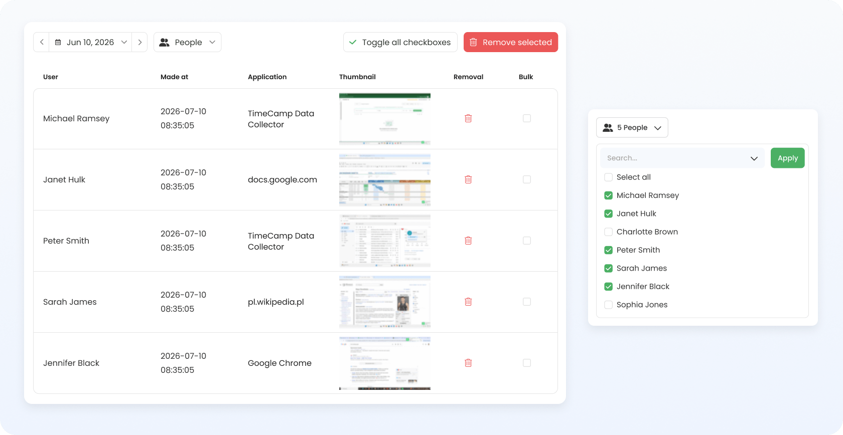 Time Tracking With Screenshots top image